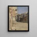 van Rue Birket el Kherum in Caïro - Leopold Carl Müller — ingelijst kunstwerk aan de muur