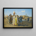 De waterdragers - Leopold Carl Müller — ingelijst kunstwerk aan de muur