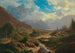 Landschap van hoge bergen - Leopold Heinrich Voescher — weergave van het kunstwerk