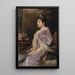 Honora Krall - Leopold Horovitz — ingelijst kunstwerk aan de muur