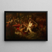 L'Empereur Rodolphe I à la bataille de Marchfeld - Leopold Loeffler — ingelijst kunstwerk aan de muur