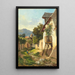 Scene uit de Wachau - Leopold Munsch — ingelijst kunstwerk aan de muur