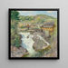 Les Chutes - Willard Leroy Metcalf — framed artwork on a wall
