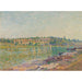 Reproductie van het schilderij De heuvels van La Celle-sous-Moret, gezien vanaf Saint-Mammès - Alfred Sisley
