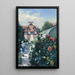 Reproduction of the painting of Les Dahlias, garden at Petit Gennevilliers - Gustave Caillebotte