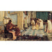 Reproductie van het schilderij De favorieten van keizer Honorius - John William Waterhouse