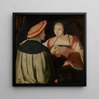 Les Fiancés - Lucas van Leyden