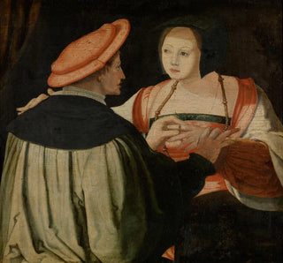 Les Fiancés - Lucas van Leyden