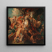 Les Horreurs de la guerre - Esquisse pour la fresque de Burghley House - Thomas Stothard — framed artwork on a wall