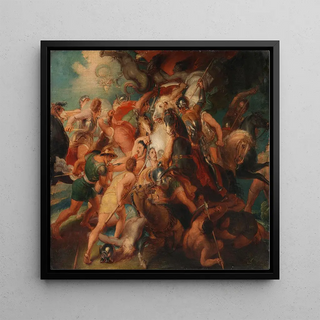 Les Horreurs de la guerre - Esquisse pour la fresque de Burghley House - Thomas Stothard