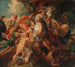 Les Horreurs de la guerre - Esquisse pour la fresque de Burghley House - Thomas Stothard — artwork view
