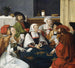 De kaartspelers - Na Lucas van Leyden — weergave van het kunstwerk