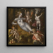De Vier Elementen - Volgeling van Bartholomaeus Spranger — ingelijst kunstwerk aan de muur