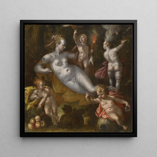 Les Quatre Éléments - Suiveur de Bartholomaeus Spranger