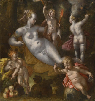 Les Quatre Éléments - Suiveur de Bartholomaeus Spranger