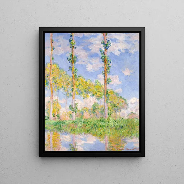 Reproductie van het schilderij De Drie Bomen, Zomer - Claude Monet