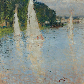 Les Voiliers - Pierre Eugène Montézin