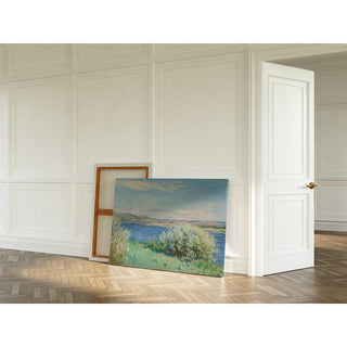 Les bords de la Seine près de Vétheuil - Claude Monet | Reproduction Tableau Décoration murale affiche copie