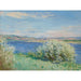Reproductie van het schilderij De oevers van de Seine bij Vétheuil - Claude Monet