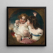 De kinderen Calmady - Sir Thomas Lawrence — ingelijst kunstwerk aan de muur