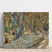 Reproductie van het schilderij De grote platanen (cantonniers van Saint-Rémy) - Vincent van Gogh