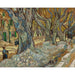 Reproductie van het schilderij De grote platanen (cantonniers van Saint-Rémy) - Vincent van Gogh