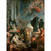 Reproductie van het schilderij De wonderen van Sint-Franciscus Xaverius - Peter Paul Rubens