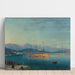 Reproductie van het schilderij van de Franse schepen die de Zwarte Zee verlaten - Ivan Konstantinovich Aivazovsky