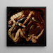 De vier elementen - Louis Finson — ingelijst kunstwerk aan de muur