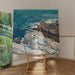 Reproductie van het schilderij De zuidrotsen, Appledore - Childe Hassam