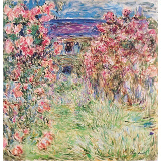 Les roses - Claude Monet | Reproduction Tableau Décoration murale affiche copie