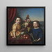 Les sœurs Henrietta Fredrika von Arbin 1852-1880 and Axel Otto Fredrik von Arbin - Sofia Adlersparre — framed artwork on a wall