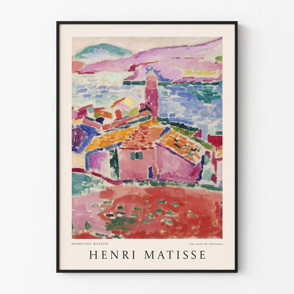 De daken van Collioure van Henri Matisse