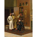Reproductie van het schilderij De universiteitsstudenten - Ludwig Deutsch