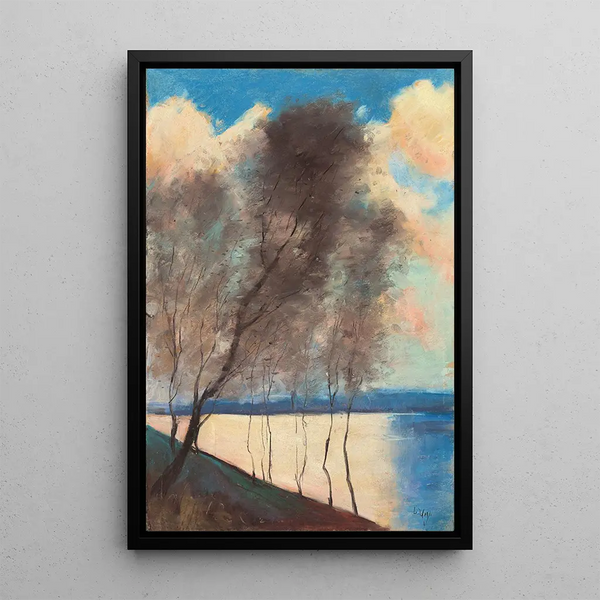 Lesser Ury - Motiv aus dem Grunewald.webp