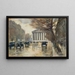 Parijs La Madeleine - Lesser Ury — ingelijst kunstwerk aan de muur