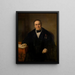 L'architecte Lodewijk Jozef Adriaan Roelandt - Léon de Winne — ingelijst kunstwerk aan de muur