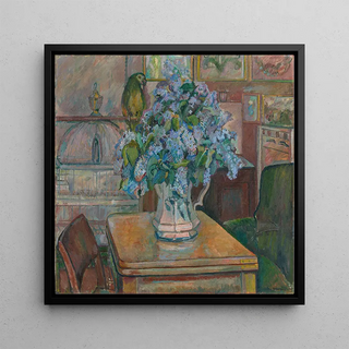 Lilas et perroquet - Oluf Wold-Torne