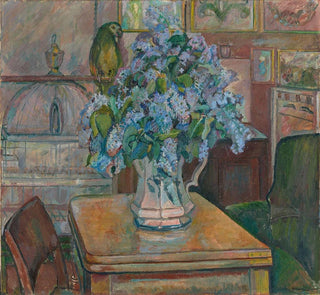 Lilas et perroquet - Oluf Wold-Torne