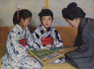 Lilla Cabot Perry - The picturebook.webp