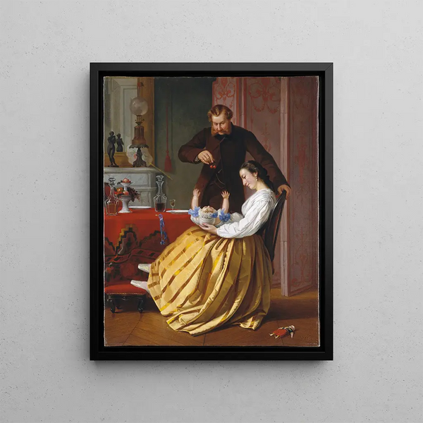 Lilly Martin Spencer - Conversation Piece.webp