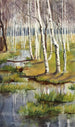 Birches - Lilly Walther — artwork view
