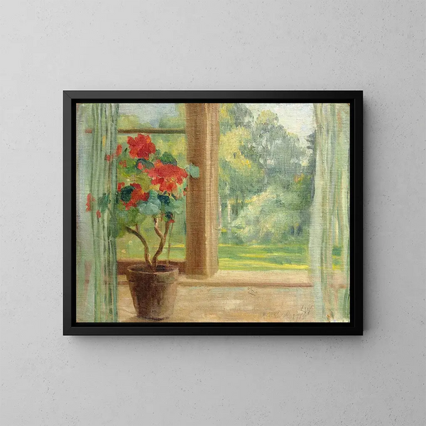 L'ill aknal - Lilly Walther — ingelijst kunstwerk aan de muur