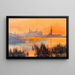 View of Tallinn - Lilly Walther — framed artwork on a wall