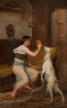 Esmeralda - Lionel Royer — weergave van het kunstwerk