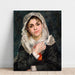 Reproductie van het schilderij Lise in een Witte Sjaal - Pierre-Auguste Renoir