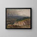 Landschap - Lluís Rigalt — ingelijst kunstwerk aan de muur