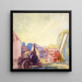 Locomotive à traction - Frances Hodgkins — ingelijst kunstwerk aan de muur