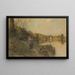 Einde van een mooie dag, zonsondergang, visser - Léon Augustin Lhermitte — ingelijst kunstwerk aan de muur