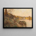 Einde van een mooie dag - Léon Augustin Lhermitte — ingelijst kunstwerk aan de muur